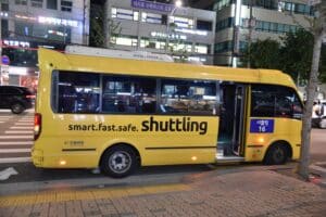 smart.fast.safe. school bus.
